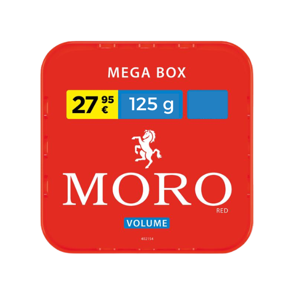 Moro Rot Volumentabak Mega Box 1 x 125g Tabak